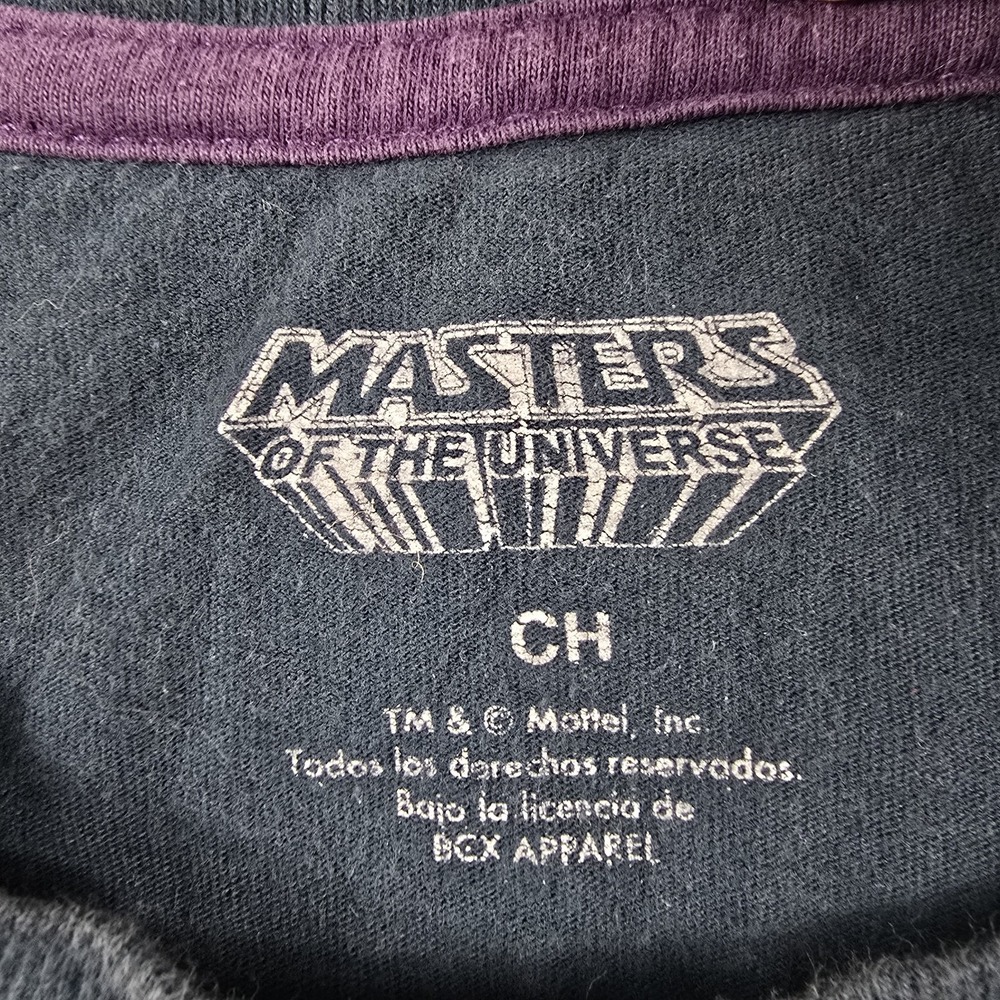 Master of the Universe Shirt MOTU Men's Size Small Neon Logo Battle Cat He-Man - Picture 2 of 6